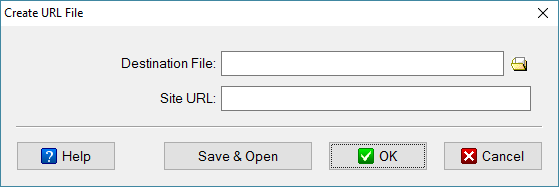 How to create URL file