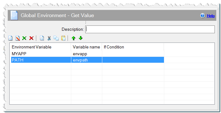 Global Environment - Get Value command