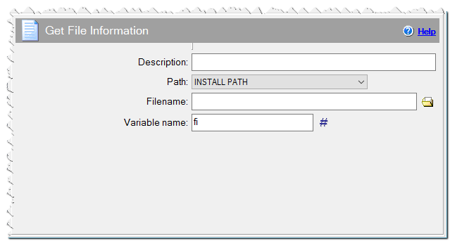 Get File Information command