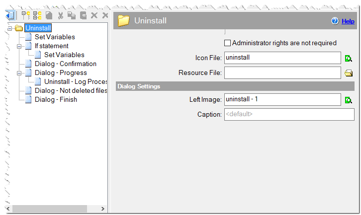 Root of Uninstall Script