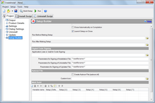 Project - Setup Builder